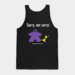 Not Sorry, Purple Tank Top